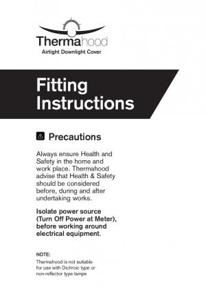 Fitting instructions for Thermahood