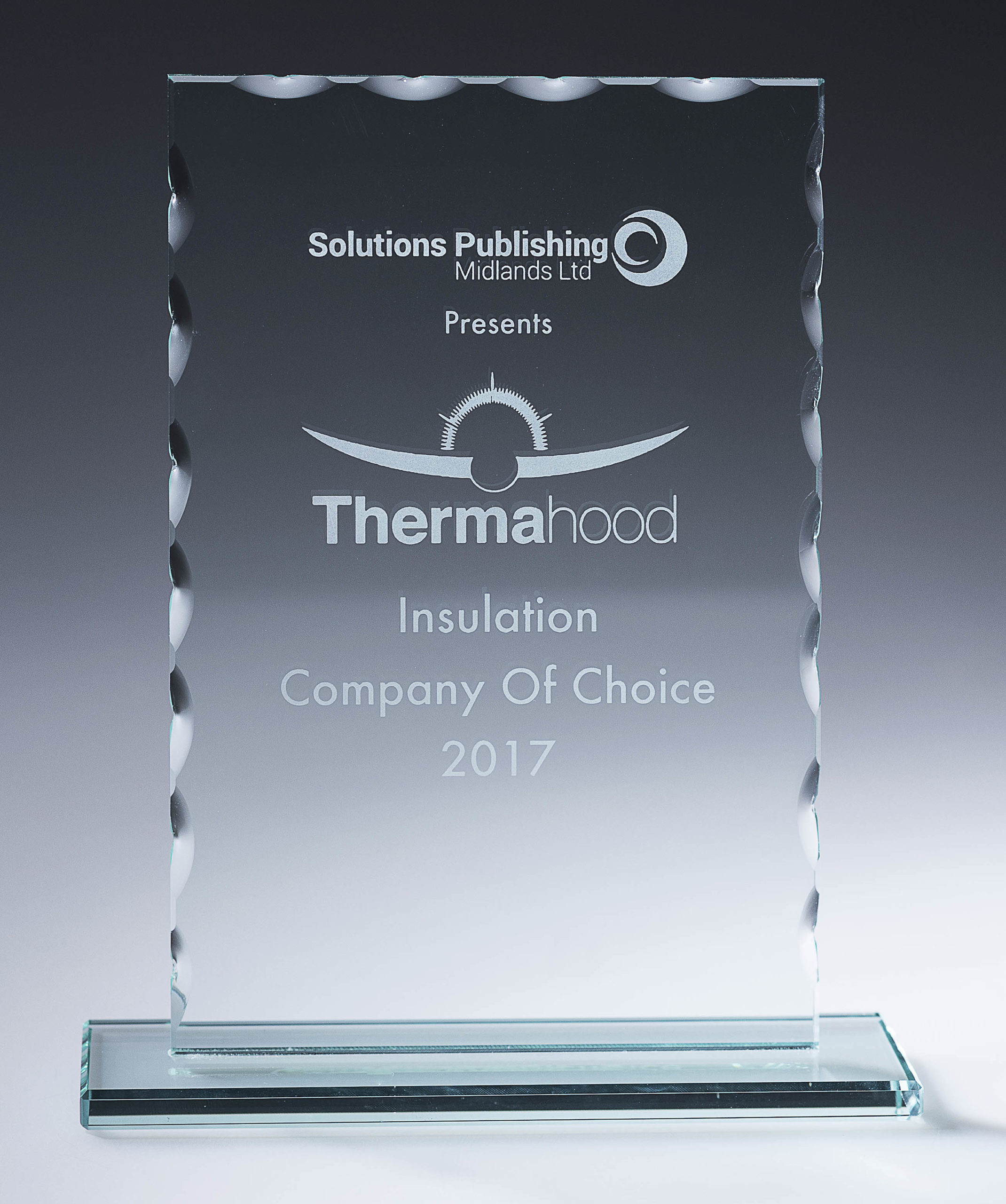 Awards - Insulation company of choice 2017