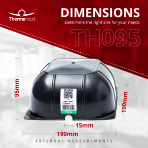 TH 095 - product image with dimensions